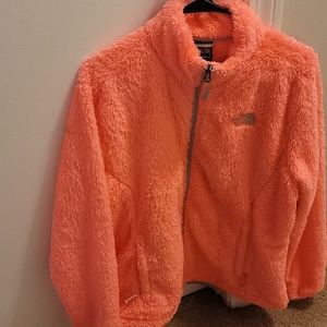 The north face fuzzy jacket xl